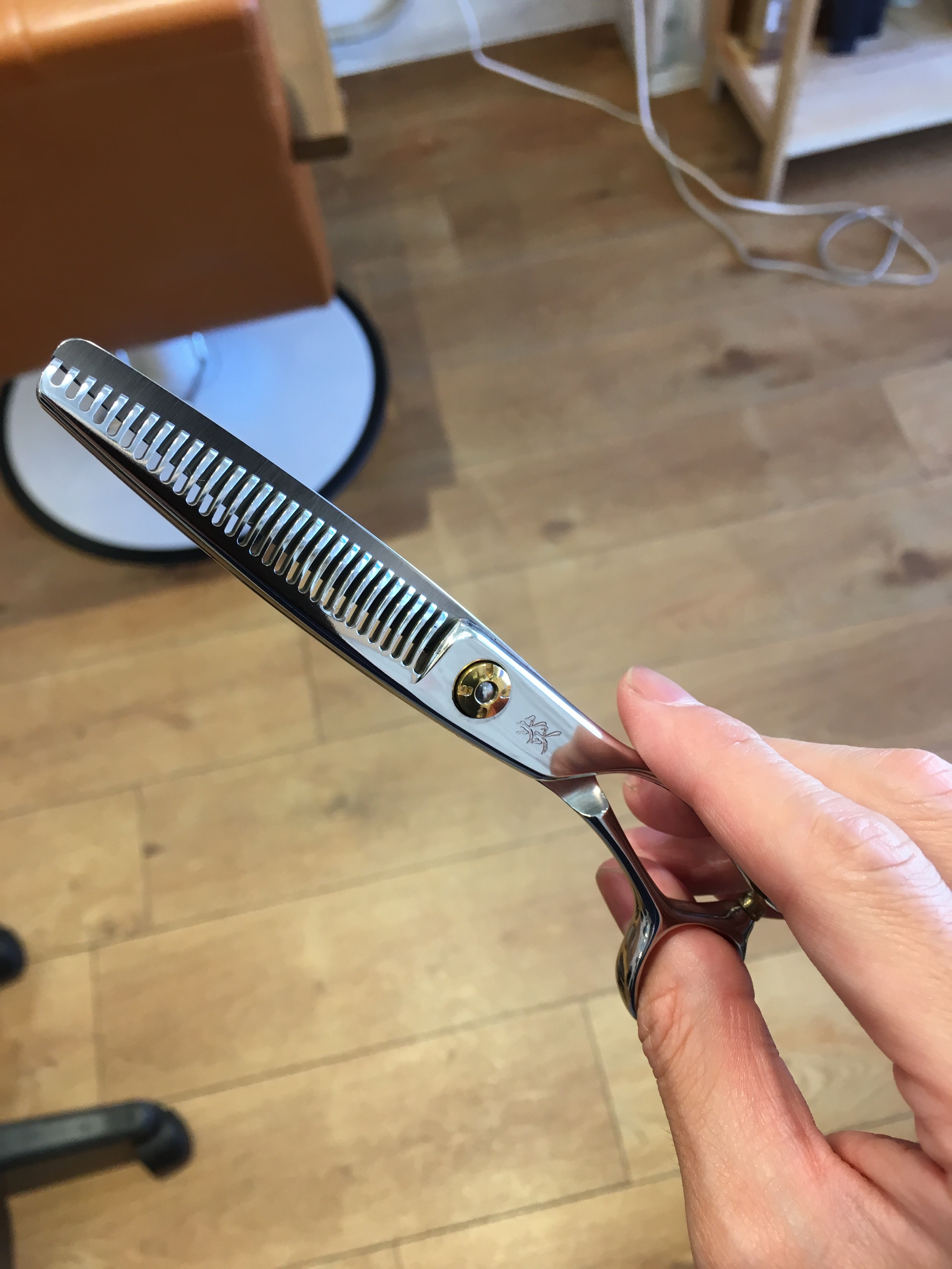 新しいハサミを手に入れた
